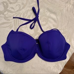 Victoria’s Secret 38 D Royal Blue Bikini Swim Top